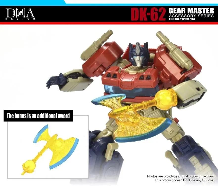 DK-62 Upgrade Kit for Transformers One Deluxe SS-112 Optimus Prime