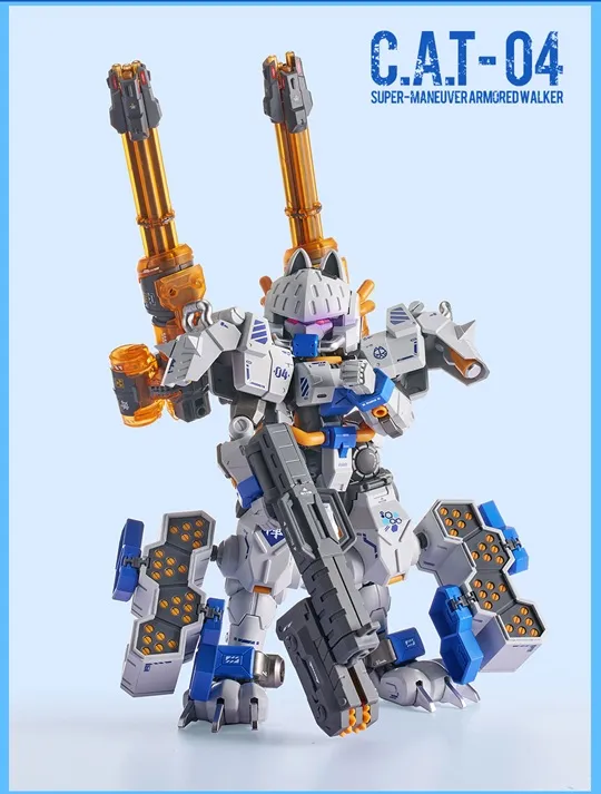 猫太郎さま専用 mkw オプカン④ Maneuver Armored Walker C.A.T.-04 Zhen 1/60 Scale Model Kit
