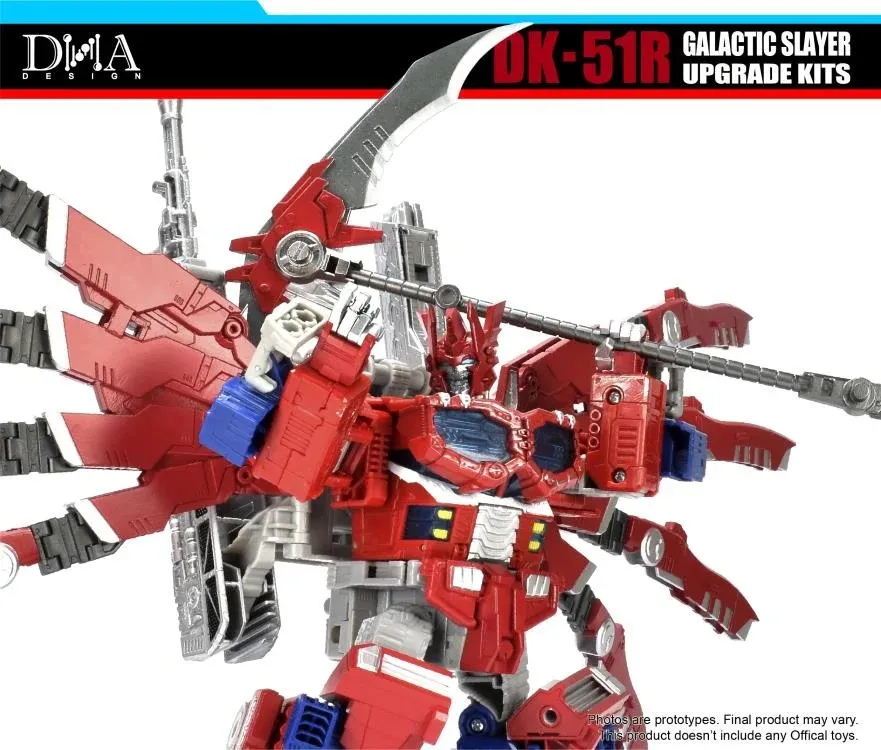 DK-51R Upgrade Kit for Transformers Leader Class WFC-S40 Optimus