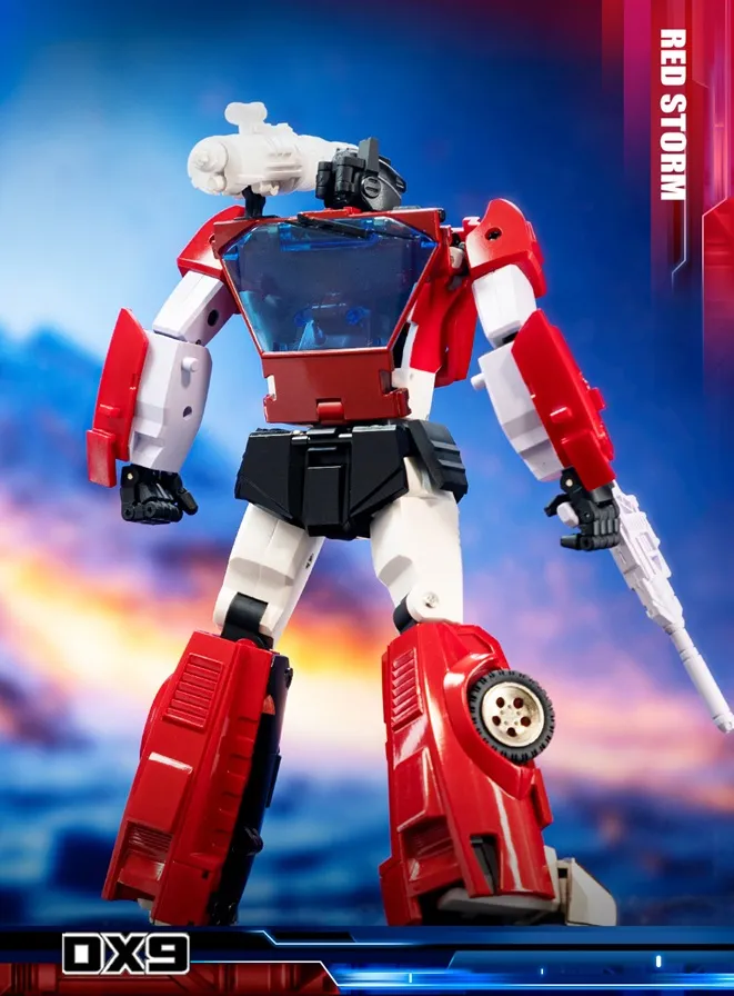 D21 Red Storm | DX9 Toys 3rd Party Collectible Figure | TFSource