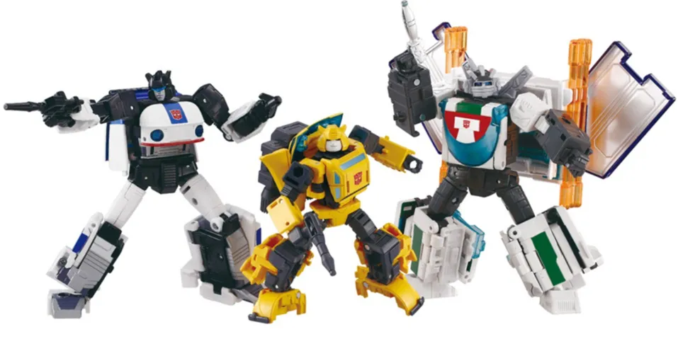 Cybertron Chase Set of 3 Premium Finish | Transformers Dramatic Capture
