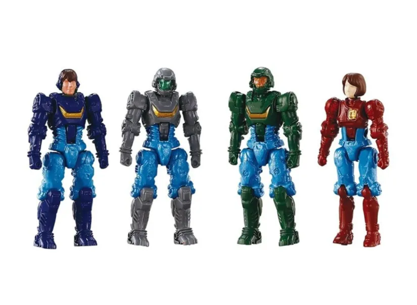 TM-35 Tactical Mover Tactical Grander Dia-Nauts Set | Diaclone Reboot