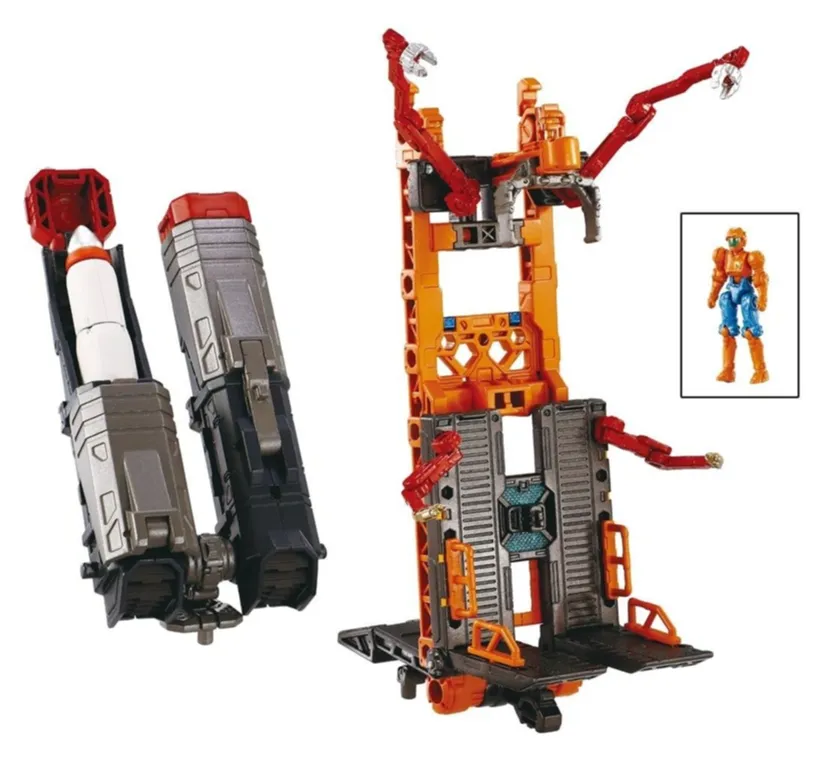 TM-34 Tactical Mover Tactical Grander Reinforcement Units | Diaclone Reboot