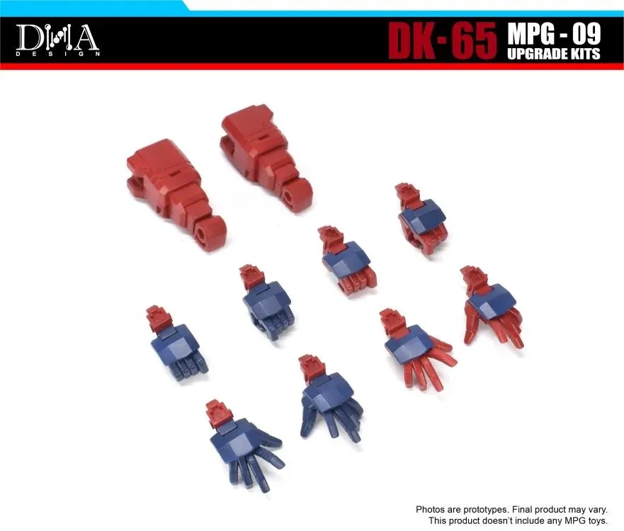 DK-65 Upgrade Kit for Transformers Masterpiece G MPG-09 Super