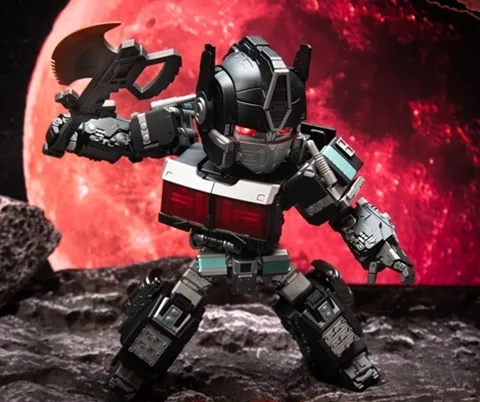 JGM-01 Steel Head Commander Obsidian Edition | Super Deformed | Laser Cat Toy