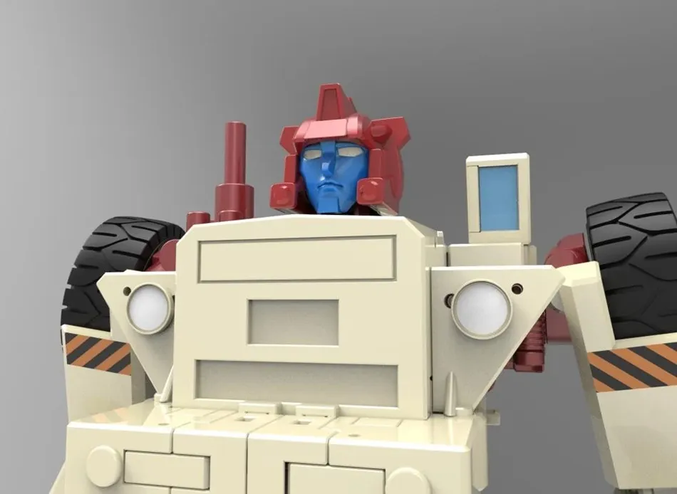 MX-46L Lignite | XTransbots 3rd Party MP-Scale Figure | TFSource