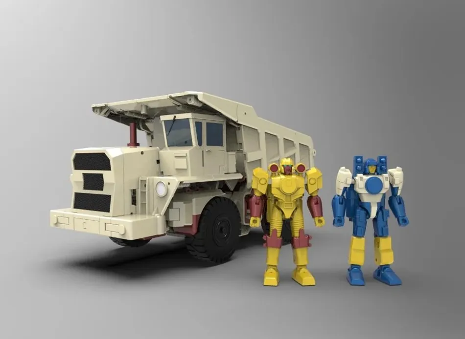 MX-46L Lignite | XTransbots 3rd Party MP-Scale Figure | TFSource
