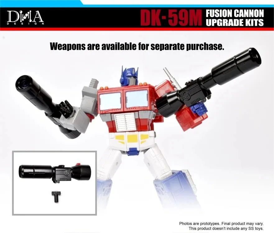 DK-59M Upgrade Kit for Transformers Studio Series 86-31 Optimus