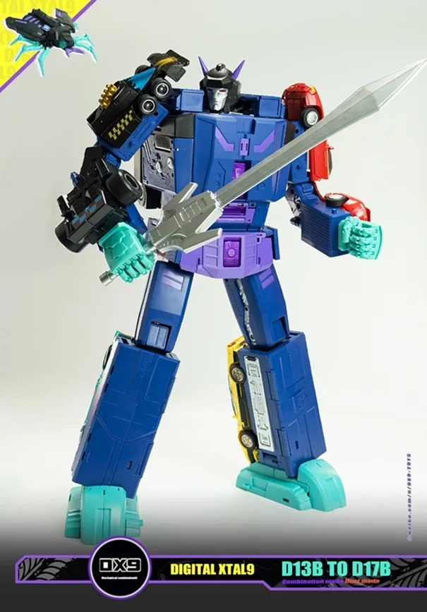 Attila Combiner Set of 5 G2 Color Version | DX9 Toys 3rd Party