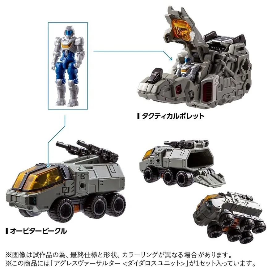 TM-36 Tactical Mover Aggress Versaulter (Diatalos Unit) | Takara