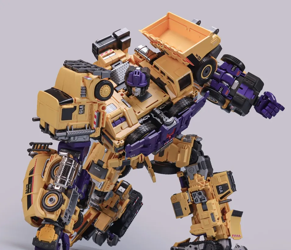 Giant Legion Combiner Yellow Version Set of 6 | Heavy Duty Builder