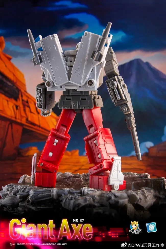 MS-37 Giant Axe | Dr Wu 3rd Party Transformers Figure | TFSource MS-37 Giant Axe | Dr Wu 3rd Party Transformers Figure | TFSource