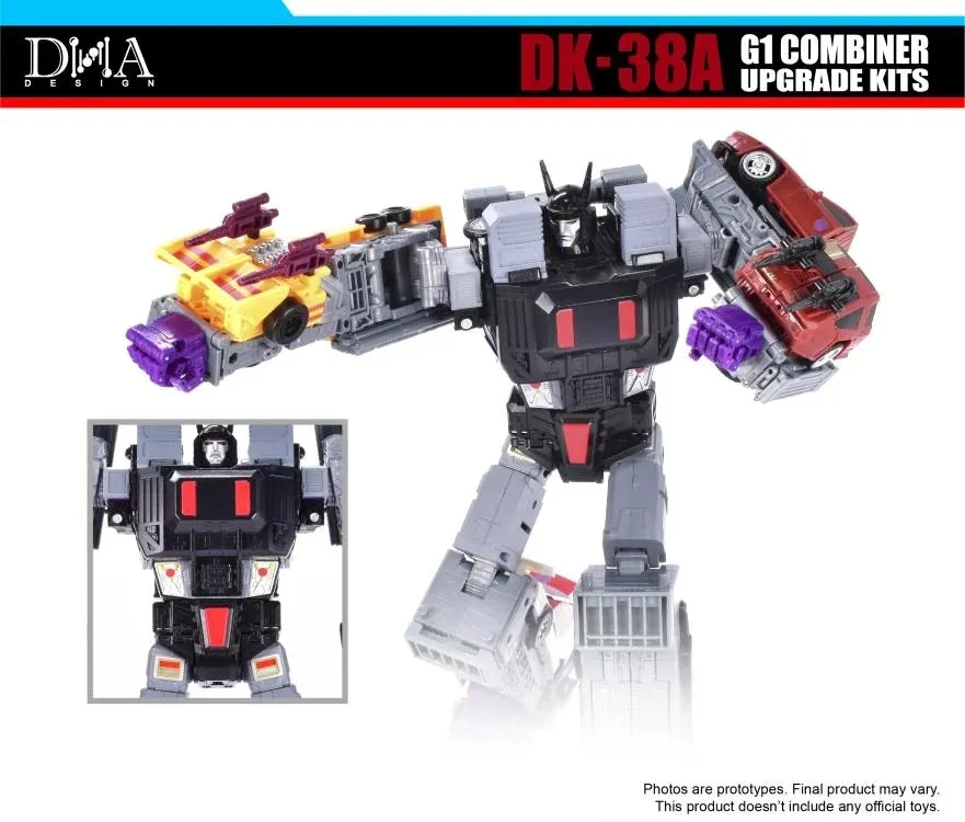 DK-38A Upgrade Kit for Transformers Legacy Motormaster and Menasor