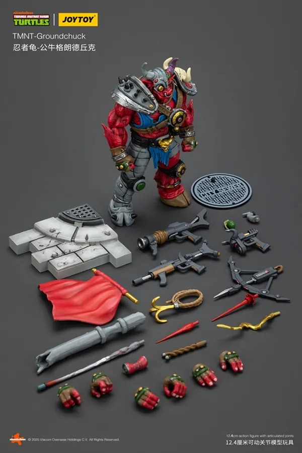 Groundchuck | JoyToy TMNT Figure | TFSource