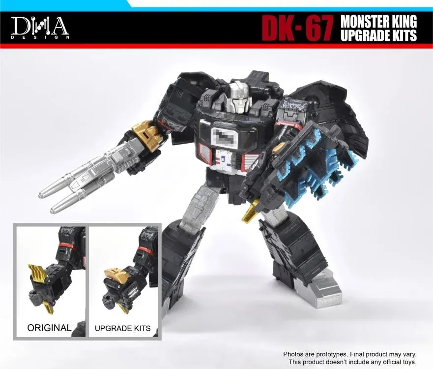 DK-67 for Megatron Type Godzilla Synergenex | DNA Design 3rd