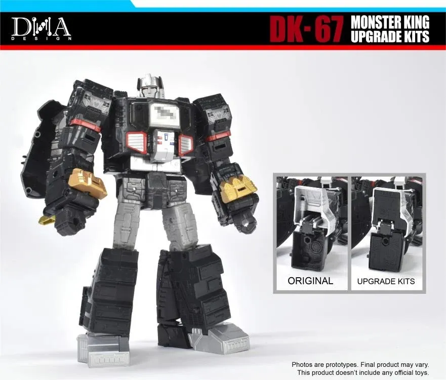 DK-67 for Megatron Type Godzilla Synergenex | DNA Design 3rd Party
