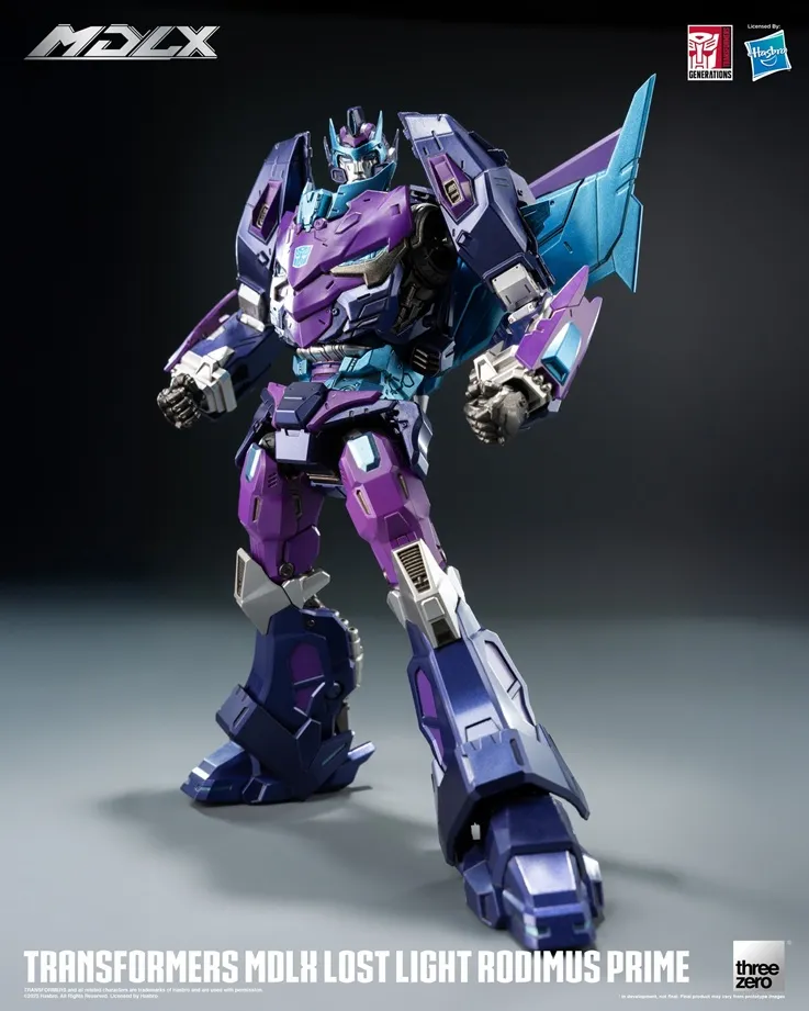 Lost Light Rodimus Prime SDCC 2025 Exclusive MDLX Scale