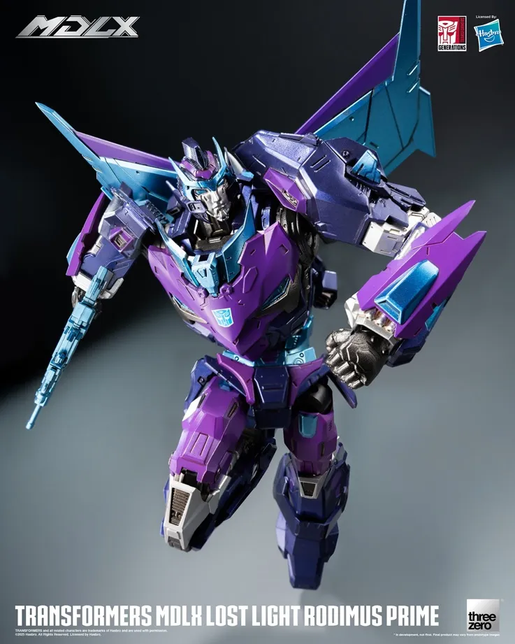 Lost Light Rodimus Prime SDCC 2025 Exclusive MDLX Scale