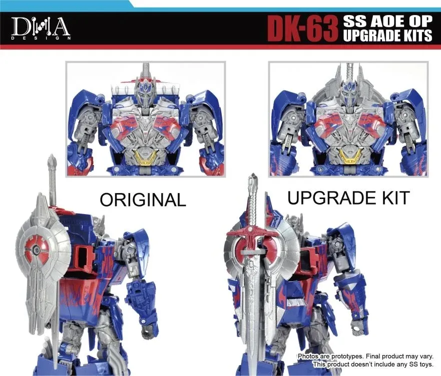 DK-63 Upgrade Kit with Bonus for Transformers: AOE SS Leader Class