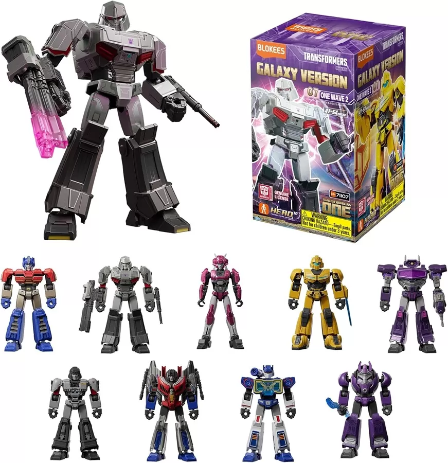 Galaxy Version Vol. 7 Box of 9 Blind Box Model Kits | Transformers