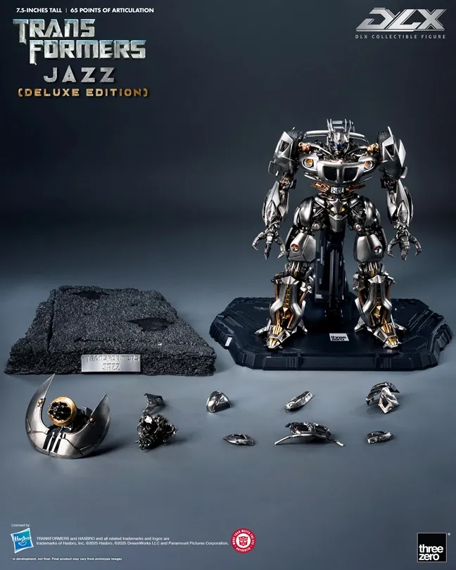 Jazz DLX Collectible Figure (Deluxe Edition) | Transformers: The