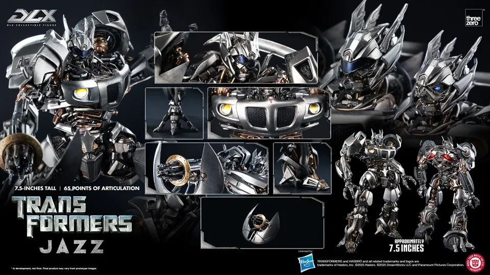 Jazz DLX Collectible Figure | Transformers: The Movie (2007