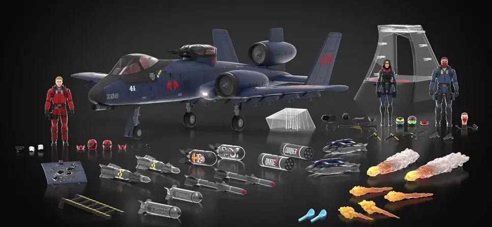 Cobra Rattler Ground Attack Jet | HasLab Exclusive | G.I. Joe