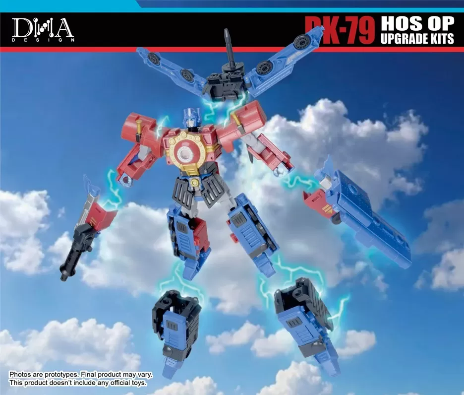 DK-79 HOS OP Upgrade Kit for Transformers Timelines Hearts of