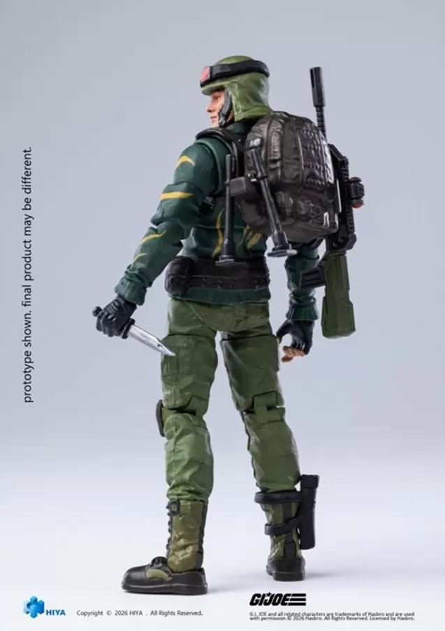 Dusty (Tiger Force Version) 1/18 Scale Exquisite Mini | G.I. Joe