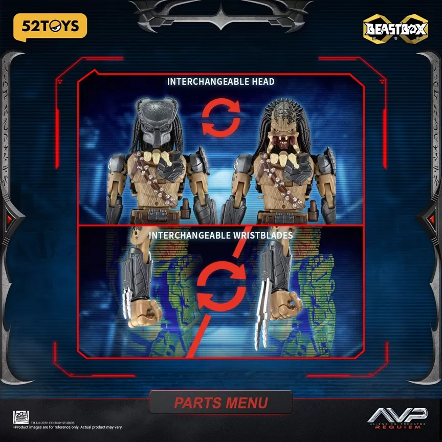 IB-17 Wolf Predator | Alien vs Predator: Requiem | 52Toys BeastBOX