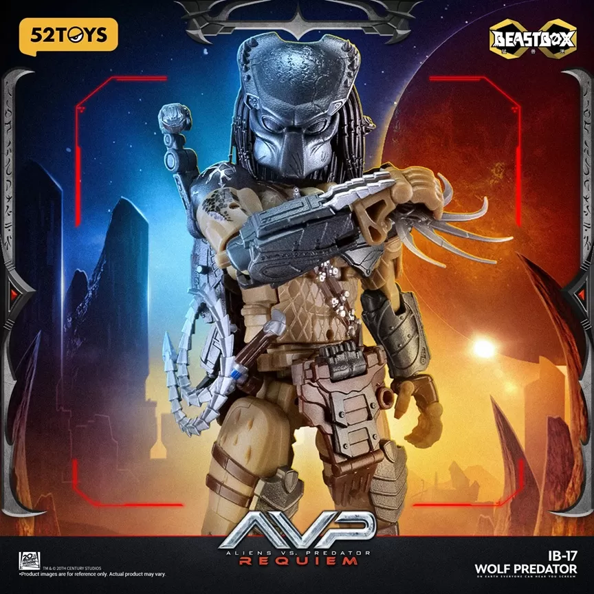 IB-17 Wolf Predator | Alien vs Predator: Requiem | 52Toys BeastBOX