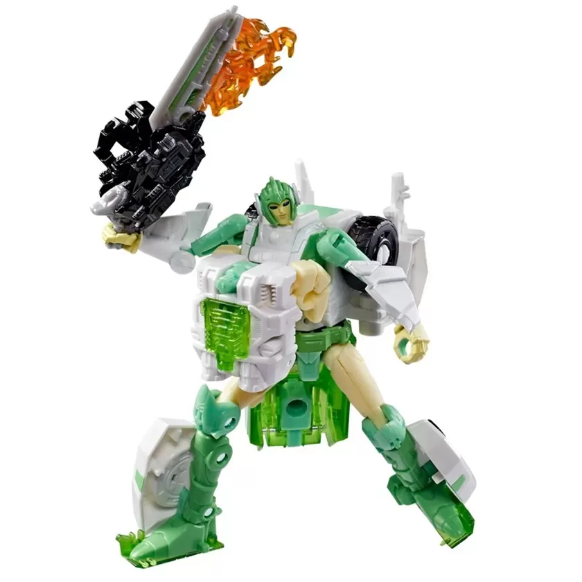 トランスフォーマー シージ グリーンライト&ダズルストライク WFC-S15 WFC-S15 Autobot Greenlight with Dazzlestrike Set of 2 Deluxe Class