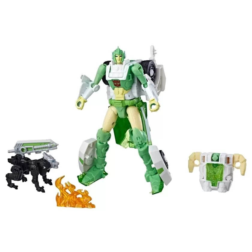 WFC-S15 Autobot Greenlight with Dazzlestrike Set of 2 Deluxe Class