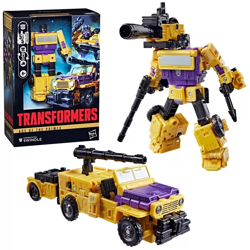 Ancient Vector Prime dalam mode robot dengan Vector Sword - Transformers Age of the Primes