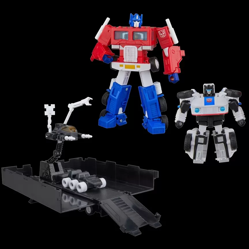 Optimus Prime and Autobot Jazz Cereal Box Set of 2 SDCC 2026