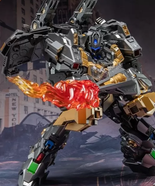 WB01-E Fierce Attack | Warbotron 3rd Party Transformers Figure