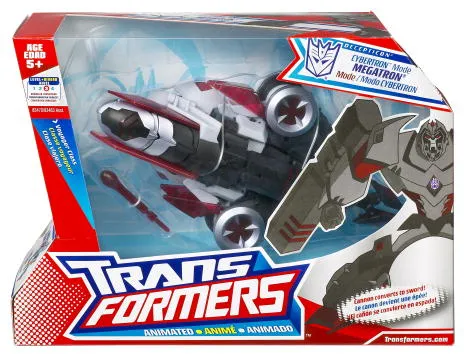 Cybertron Mode Megatron | Transformers Animated Figure | TFSource