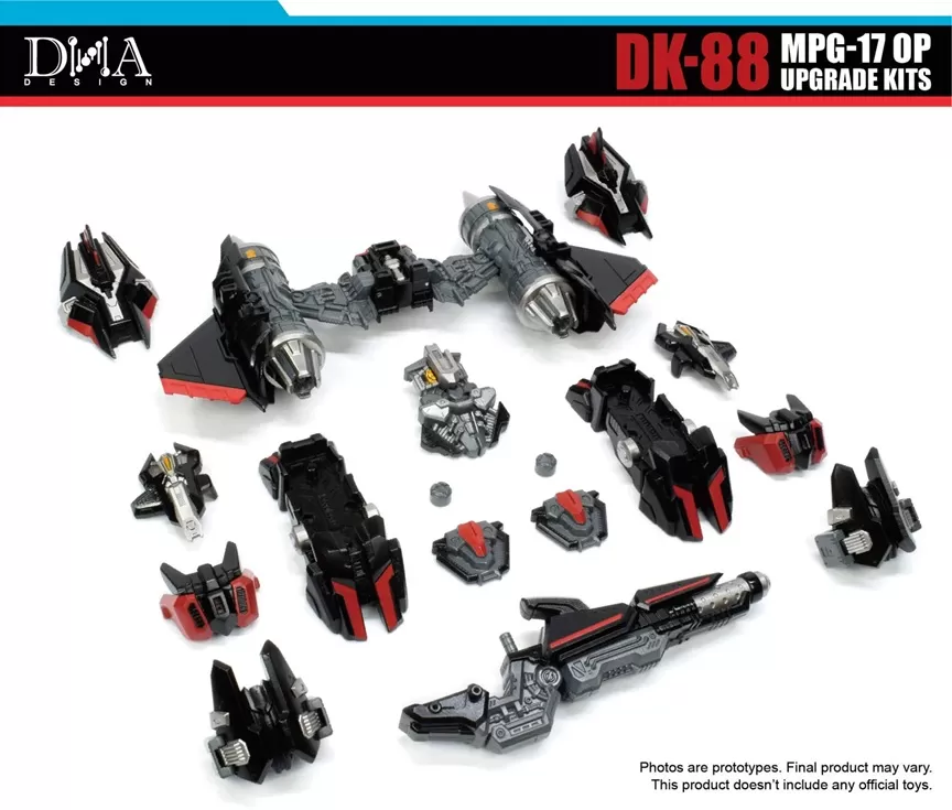 DK-88 Upgrade Kit for Transformers Masterpiece G Style Generation