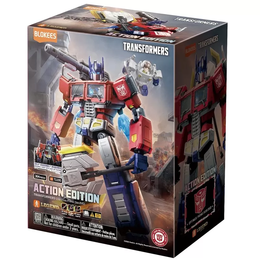 Optimus Prime (Ver.EVO) Action Edition 07 Model Kit | Transformers