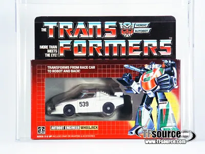 Wheeljack AFA 85 G1 Car Vintage Transformers G1