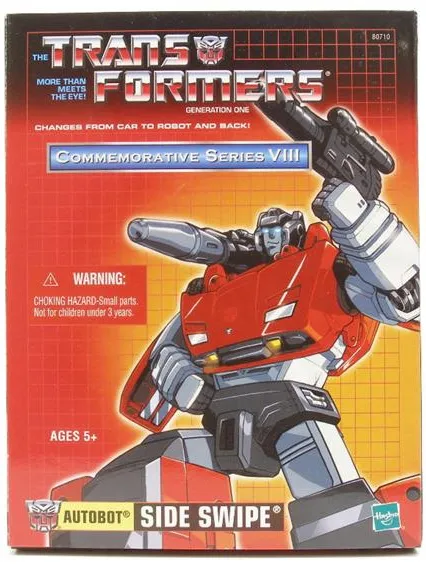 Transformers G1 Sideswipe | The Transformers Generation One Commemorative Series