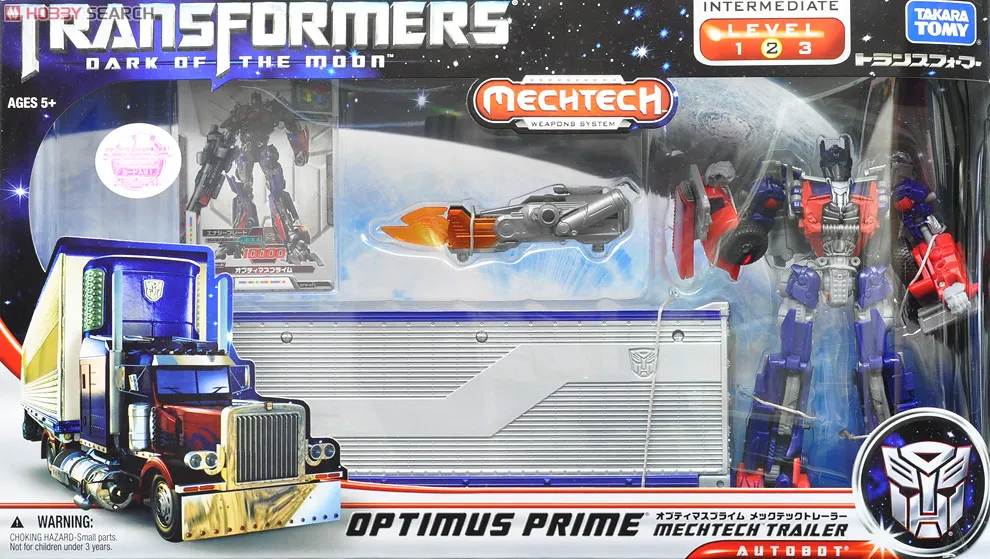 Voyager Class Mechtech DA-03 Optimus Prime with Mechtech Trailer | Transformers 3 Dark of the Moon DOTM