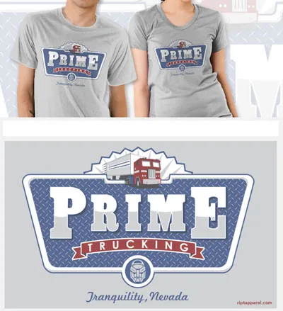 Prime Trucking Grey | T-Shirt