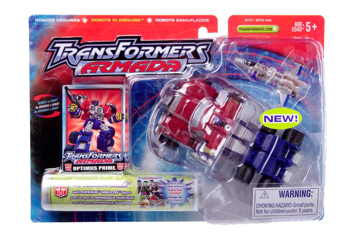 Optimus Prime and Over-Run Mini-Con Super-con | Transformers Armada