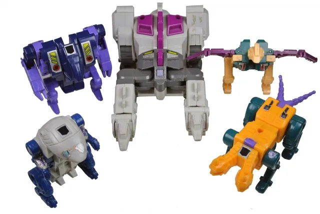 Abominus Set of 5 Figures Combiner Vintage Transformers G1