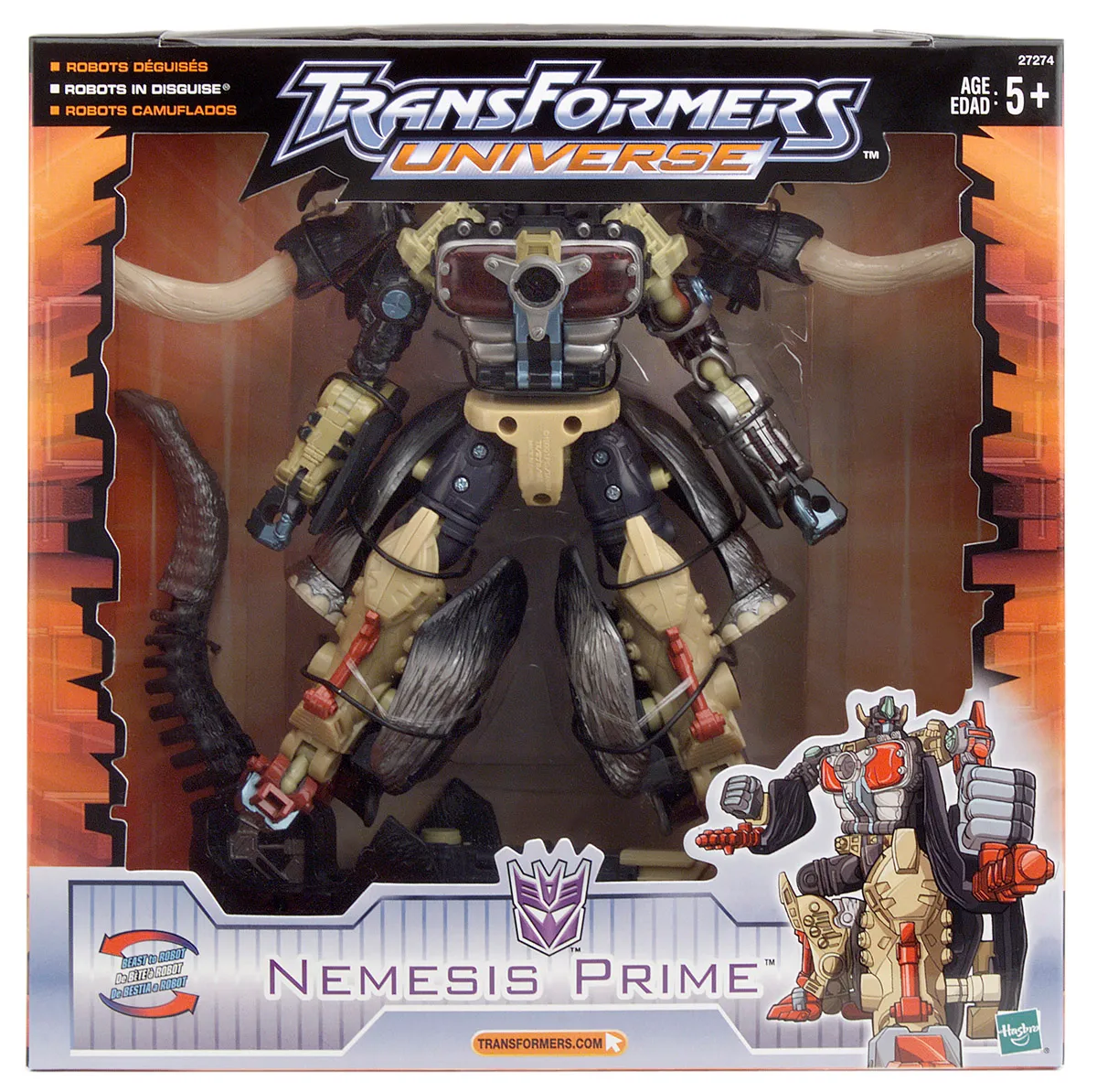 Nemesis Prime Exclusive | Transformers Universe Figure | TFSource