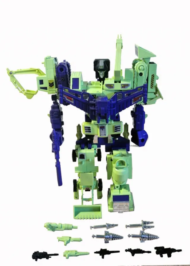 Devastator Set of 6 Figures Combiner Vintage Transformers G1