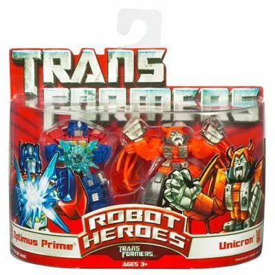Optimus Prime vs Unicron | Transformers Robot Heroes