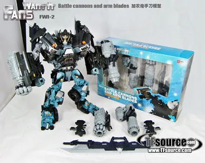 FWI-2 Battle Cannons and Arm Blades Upgrade Kit | Fans Want It | Upgrade Kit