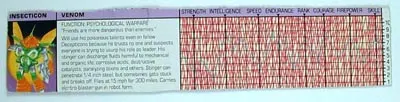 Tech Spec Venom